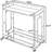 Chrome Bar Cart With 360-Degree Swivel Wheels, Faux Marble Top And Mirrored Storage Shelf For Modern Living Room, Kitchen, And Dining Room