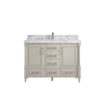 Meuble-lavabo simple avec comptoir 48 po Aberdeen