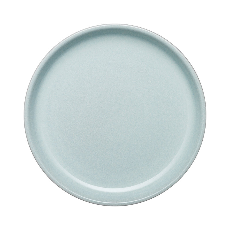 Denby Elements Medium Coupe Plates, Light Green
