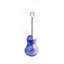 Guitare bleue - Toile encadrée illustrative pour la décoration intérieure-119955101
