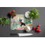 Boston Terrier Christmas Cookies Glass Cutting Board