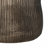 Cylindrical Silhouette Metal Tall Vase for Home Tabletop Decor - Table Flower Vase Accent for Entryway or Living Room Floor Display - Brown-759965405-759965392