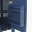 Meuble-lavabo simple avec plateau en résine 30,22 po Cleatus-105345731
