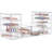  Clear 12 Drawers Acrylic Makeup Organizer 3 Pcs Stackable Set