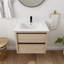 Base de meuble-lavabo simple mural 18,31 po seulement-87728884