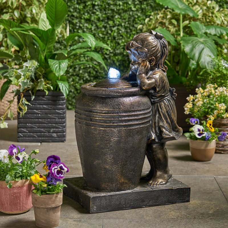 Fontaine de sol avec lumière ESPERANZA FONTA