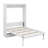 Full-Scale Murphy Bed Outfitted With 2 Drawers