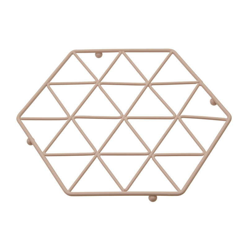 Stainless Steel 1 Piece Trivet, Pink