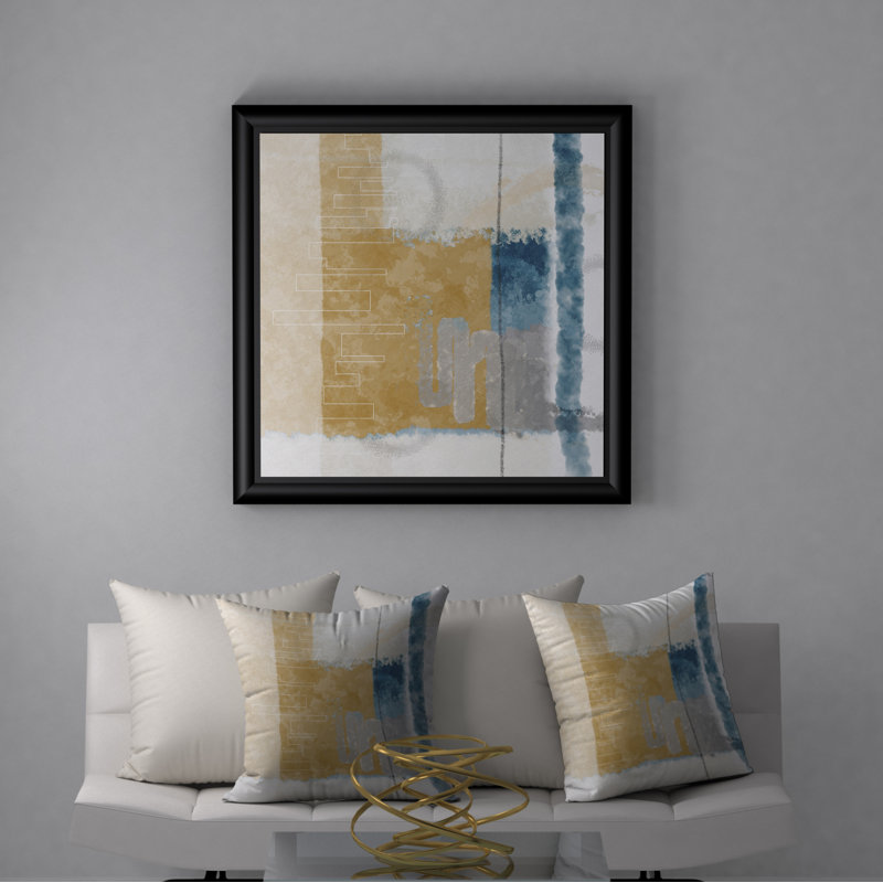 Housse de coussin décorative carrée inégalée palatial, 24" X 24"