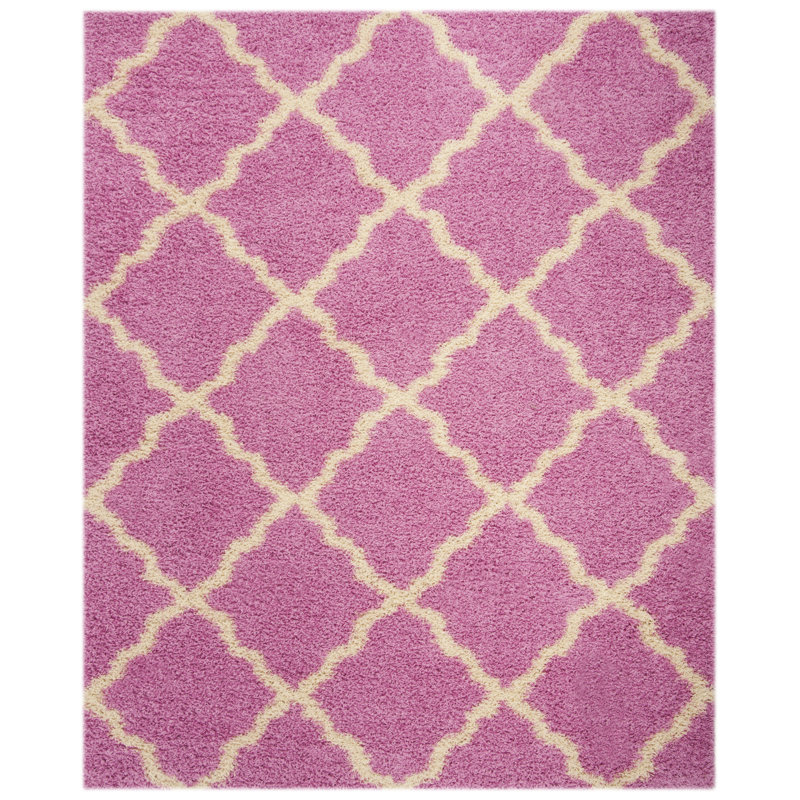 Alonnah Sgd-Dallas Shag Performance Geometric Rug, Rectangle 3' x 5'