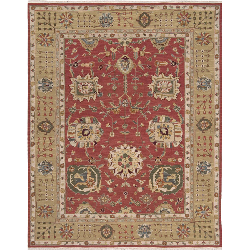 Tapis brique tissé à la main Baar, Rectangle 12 pi x 18 pi