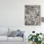 « nashville tennessee city map black », impression sur toile tendue-9267536