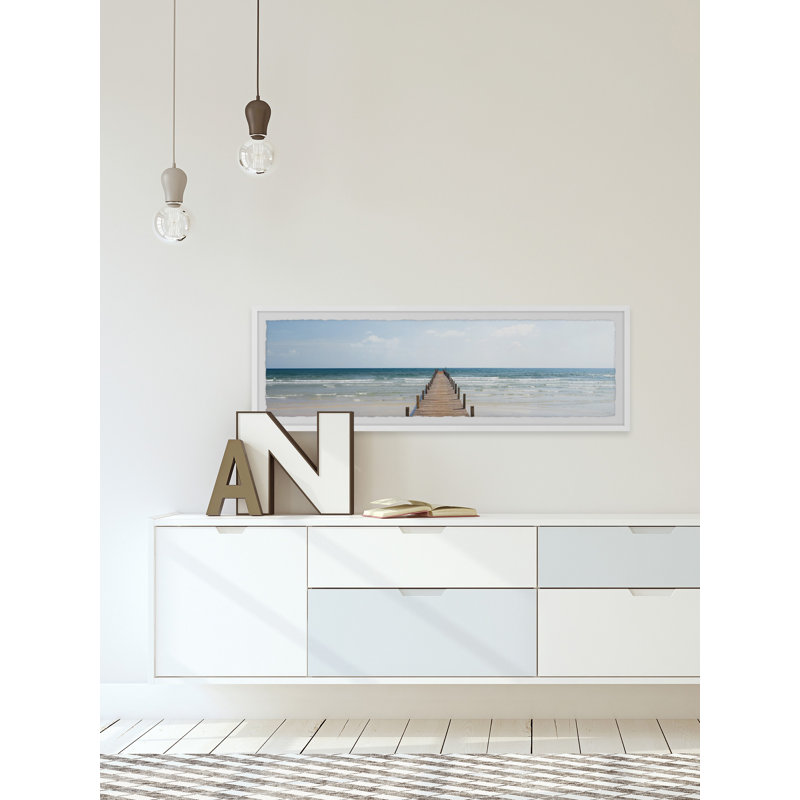 A Far Seen Beauty - Single Picture Frame Print, 25cm H x 76cm W x 3.81cm D