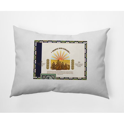 Housse et insert de coussin rectangulaire