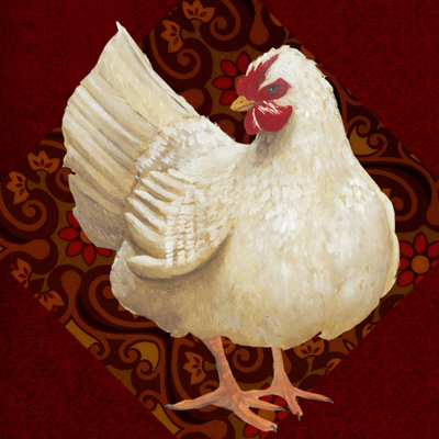 Yard Bird I by Grace Popp - Wrapped Canvas Print
