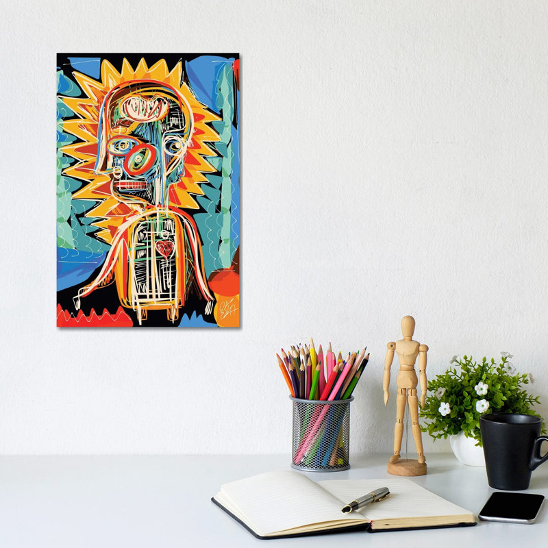 Outsider Art And Proud by Emmanuel Signorino - Wrapped Canvas Print, 20.32 cm H x 30.48 cm W