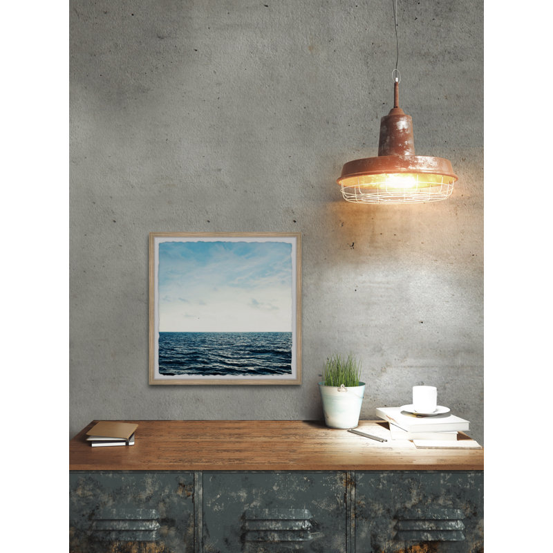 Foggy Horizons - Single Picture Frame Print, 81cm H x 81cm W x 3.81cm D