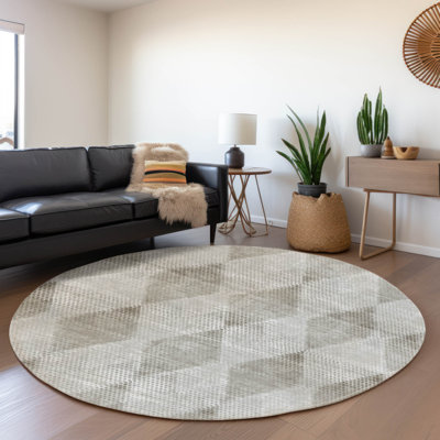 Premium Machine Washable Cerrito Amf539 Gray Rug