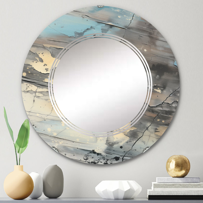 Miroir d'appoint Rock and Rock II, H 23,6 po x l 23,6 po x P 0,24 po