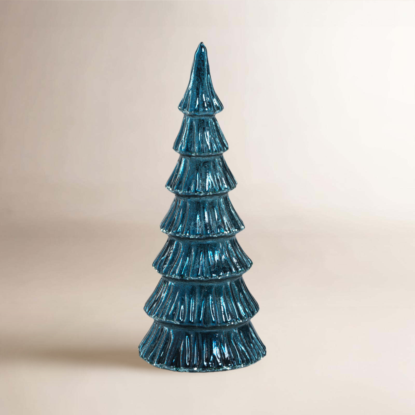 Hartzke 4-Piece Lighted Glass Tree Set