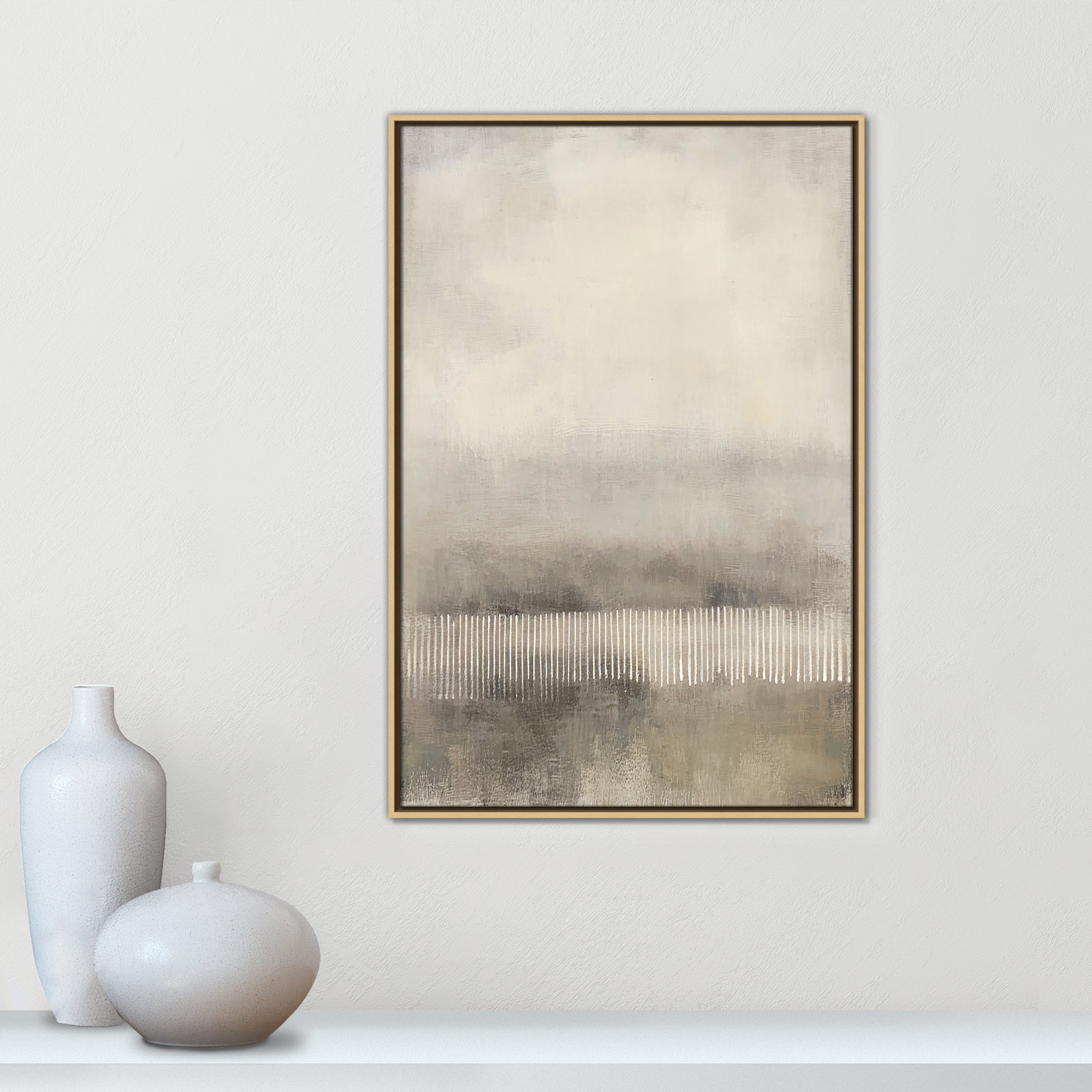 Balanced Silence I Print by Irena Orlov, 37.5" H x 25.5" W, Natural Floater