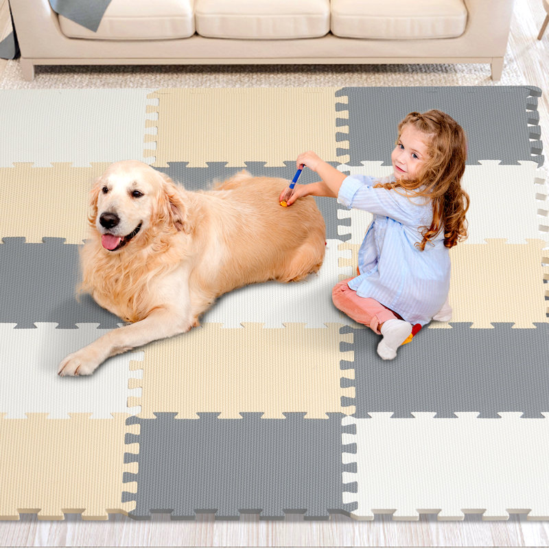 Tapis de jeu en mousse pour enfants 0,4 po x 16 po