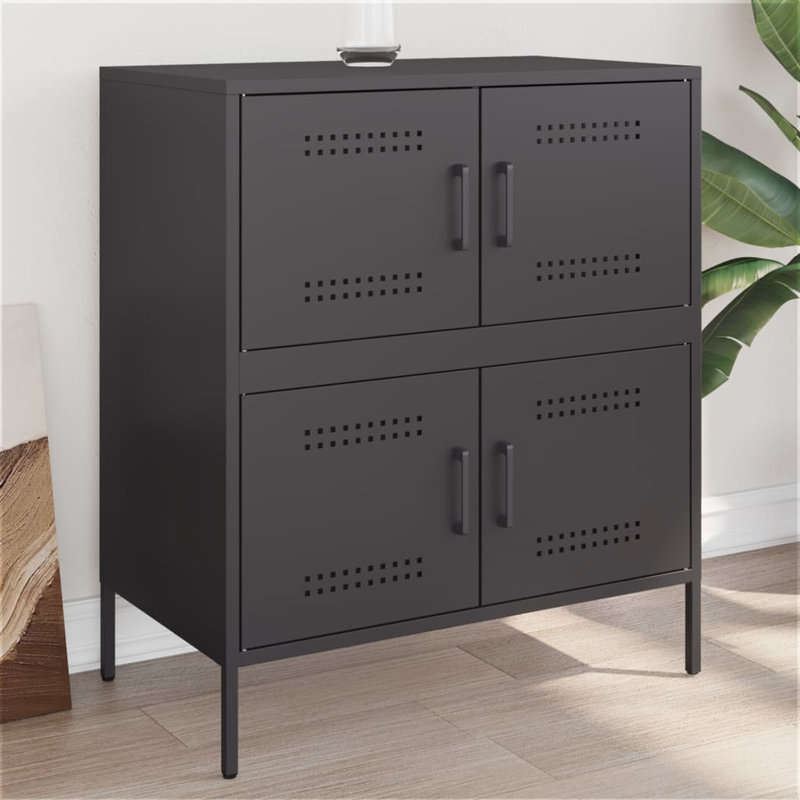 Alfo 68cm Sideboard, Black