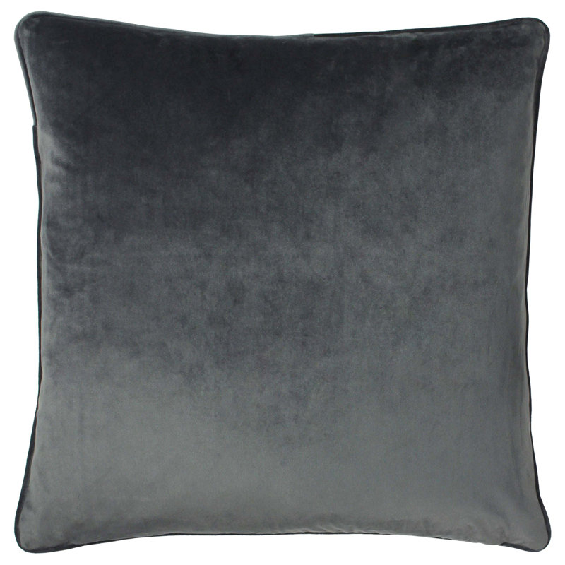 Square Throw Cushion, Grey