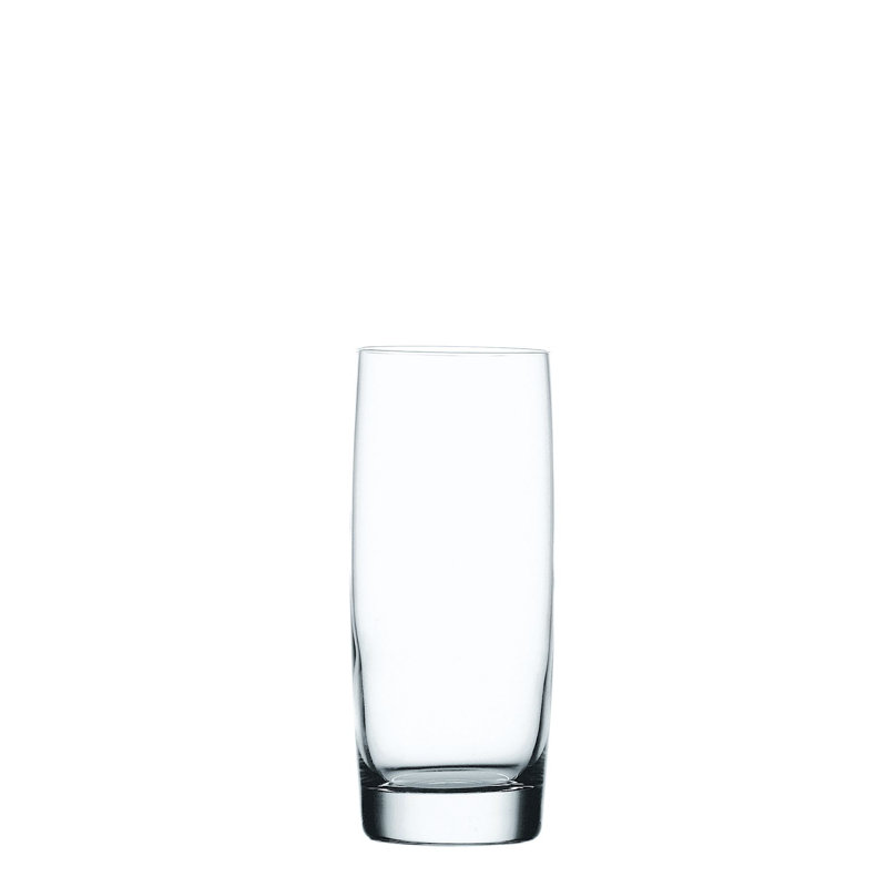 Vivendi 14 Oz Clear Crystal Highball Glass Set of 4
