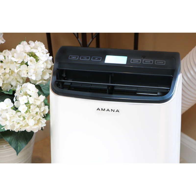 Climatiseur portatif avec télécommande, Argent/Gris, 7500 BTU