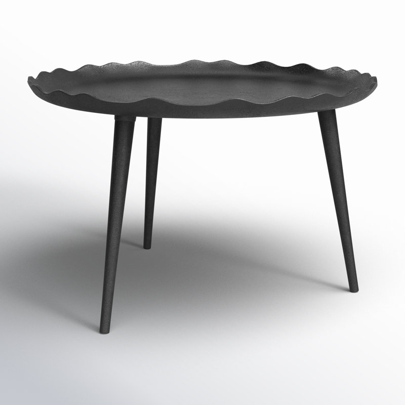 Avelines Single Coffee Table, Black