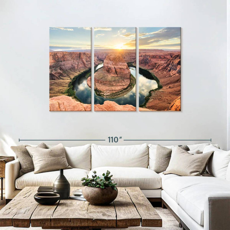 Alvord Horseshoe Bend Canyon, H 48 po x l 74 po