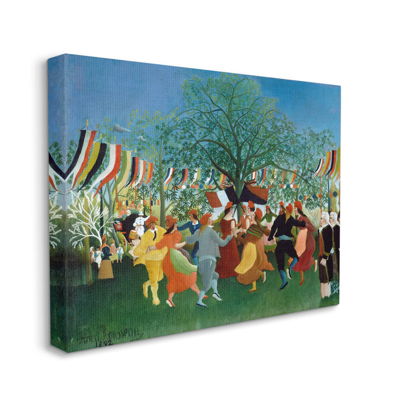 «A Centennial of Independence» par one1000paintings - peinture sur toile tendue, H 30 po x l 40 po x P 1,5 po, Toile tendue