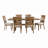 Faustas 7-Piece Dining Table Set