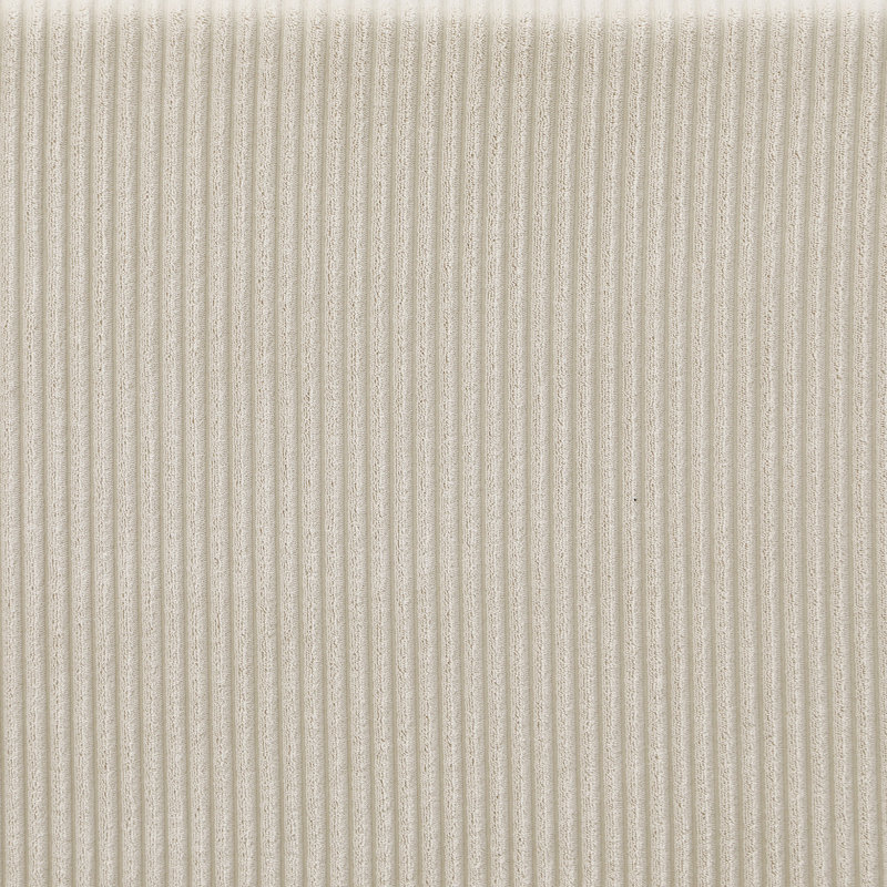 Sectional, Beige Corduroy