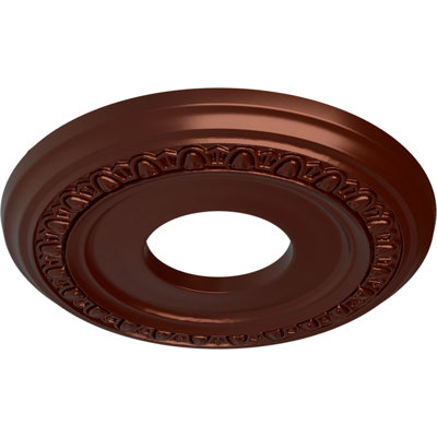 Médaillon de plafond l 12,25 po x P 1,125 po Jackson