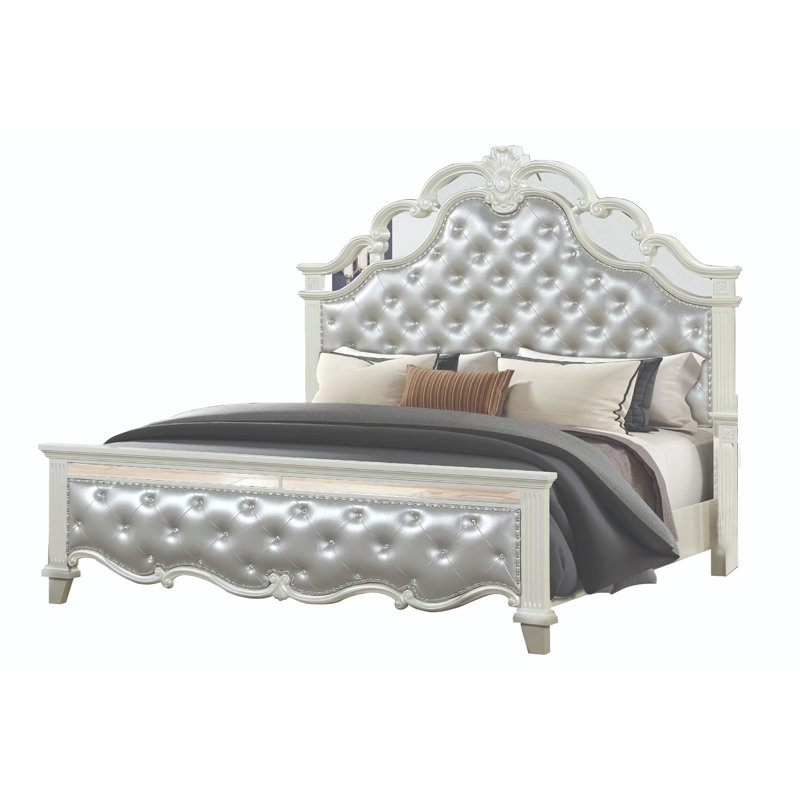 Ensemble de chambre standard 5 pièces Dienna, Blanc, Grand