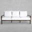 Savannah 86" Wide Outdoor Rectangle Sofa with Cushions