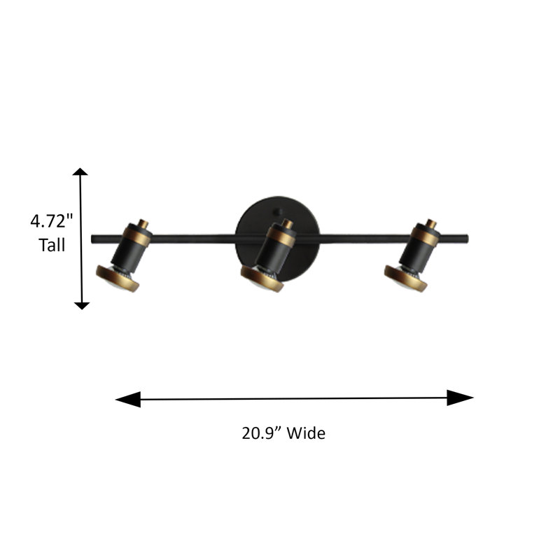 Sheldon Matte Black Cylinder LED Flush Mount Light