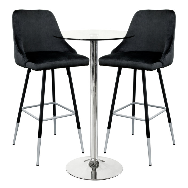 Mirando Dining Set, Black