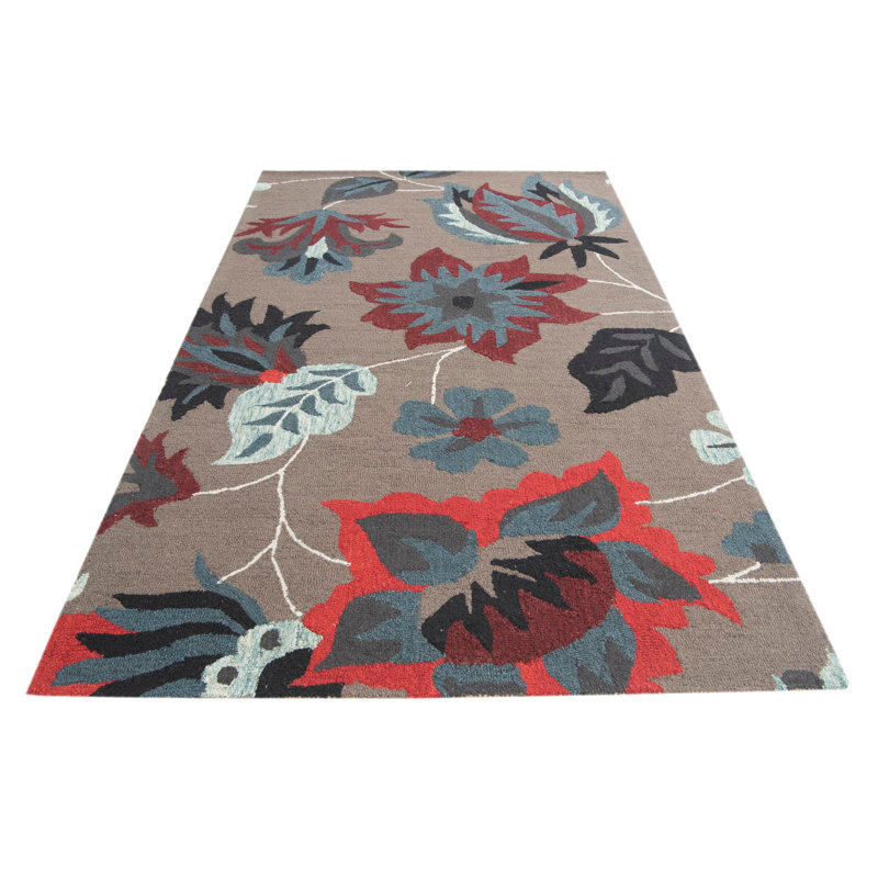Tapis gris foncé Mullan