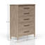 Commode 5 tiroirs
