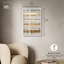 Décoration murale bohème dorée Rough Luxury III par Art Remedy, cadre blanc, 20 x 30-907995753-907995759