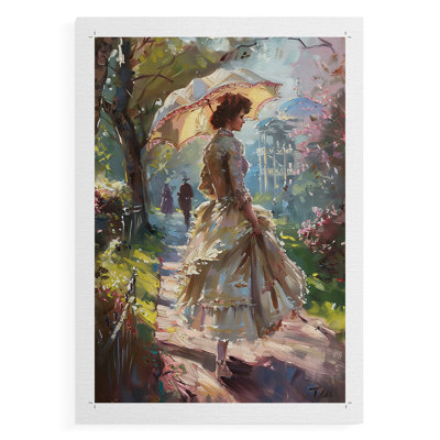 «WOMEN Series DCC XXII», reproduction sur toile de qualité supérieure seulement - non encadrée - prête à être accrochée