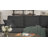 Sofa Bed, Sleeper Sofa With Storage Seat & Pull Out Bed , L Shape Sofa For Living Room, Linen-2042376177