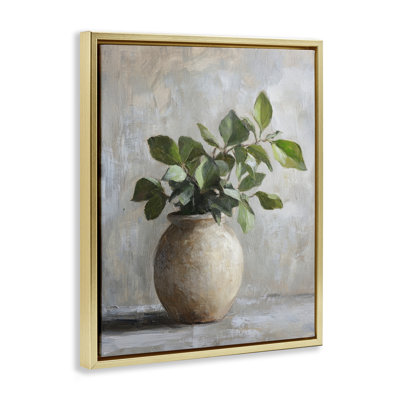 Cadre flottant pour plante en pot, design par Petal Prints Design