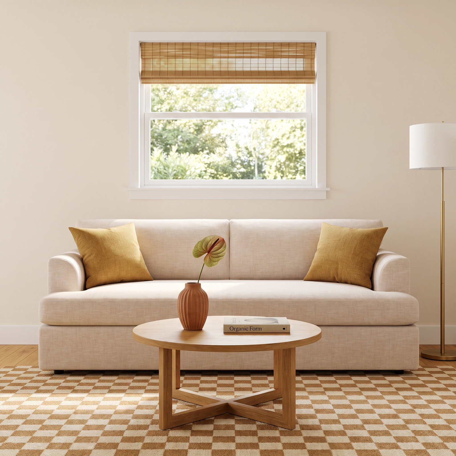 Brooks 93" Sofa, Lena Sand