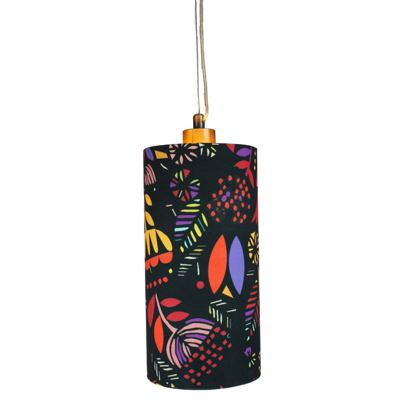 Fairway 1 - Light Black Cylinder Pendant
