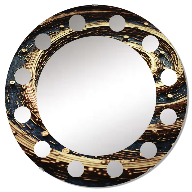 Miroir mural Eider Down, 32 po x 32 po