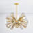 Hartwood 32" 15-Light Hand-Blown Shade Chandelier